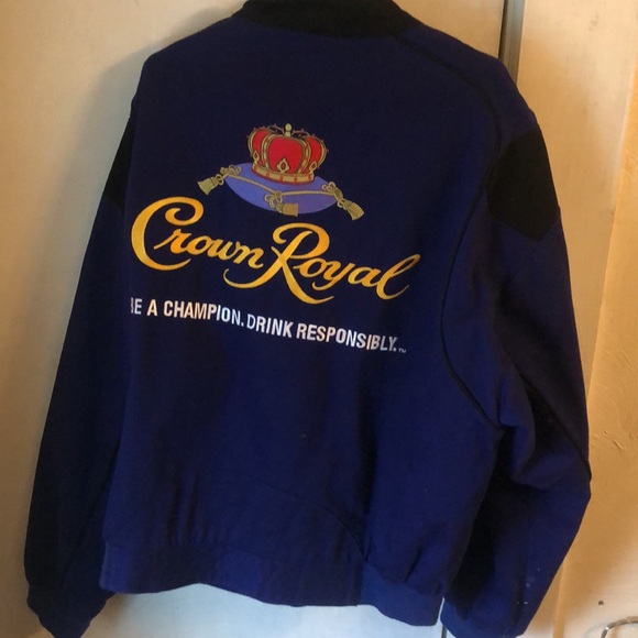 Nascar Crown Royal Jacket XXL Team Caliber - Picture 3 of 3